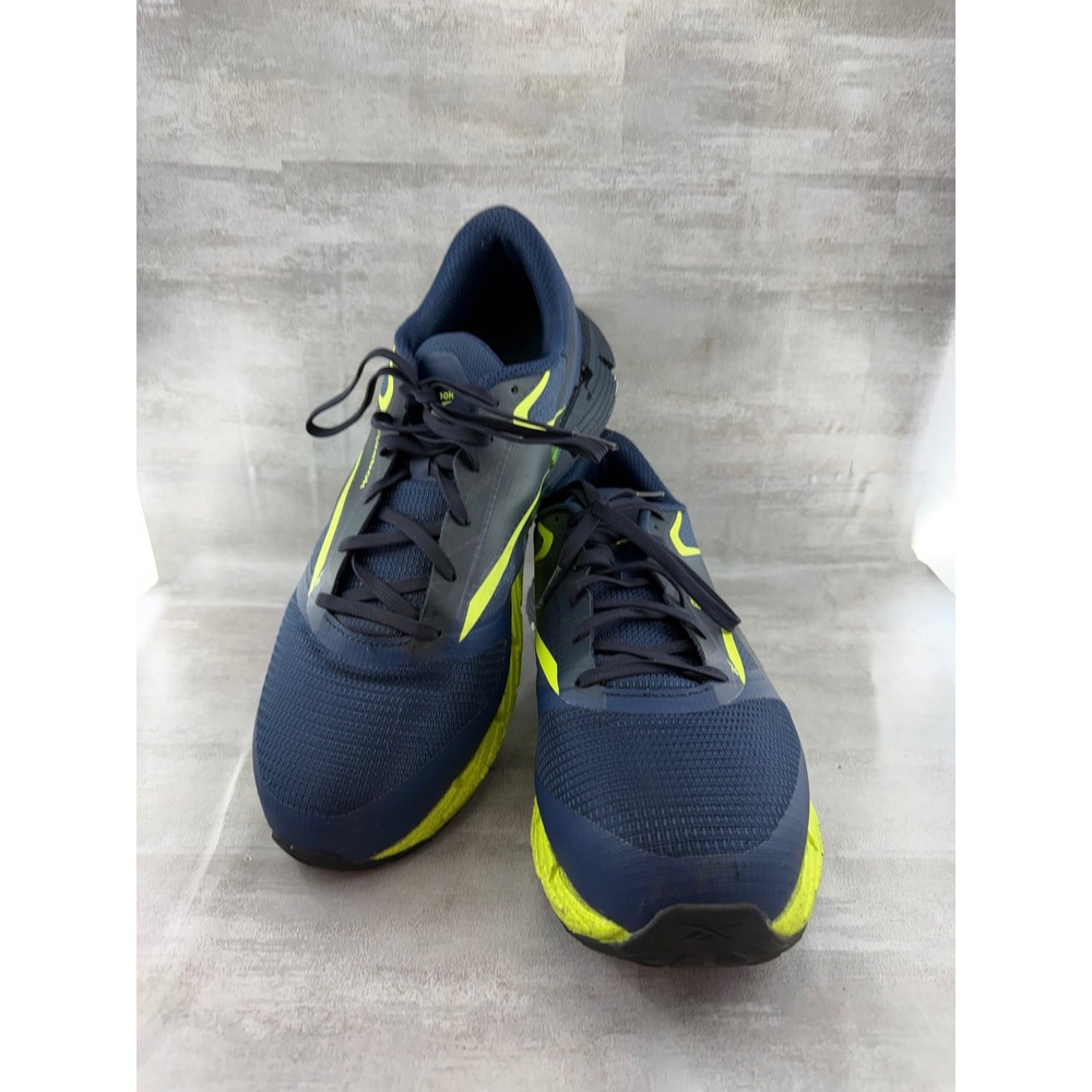 Reebok Floatride Energy FloatZig Work Navy Lime Composite Toe Men Sz 13M RB3032